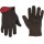 Gloves ~ Lined Brown Jersey/Large
