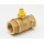 Flathead Gas Ball Valve - 3/4"
