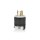 Lock Plug, Nylon - 30 Amp, Black/White