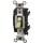 Side Wired Switch, Lighted Toggle - 15 Amp, Ivory