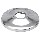 Low Pattern Escutcheon, Chrome - 3/8" IPS
