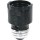 Socket Extension, Medium Base - Medium, Black