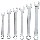 SAE Combination Wrench Set, 6pc ~ 1/4" to 5/8"