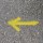 Rust-Oleum Inverted Tip Marking Paint, Yellow - 15 oz