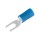 Spade Terminal, Blue - 16-14 AWG, #4-6 Stud, 20pk