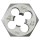 CH Hanson Metric Hex Die, M10 x 1.00 - 1" OD