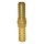Merrill Yellow Brass Insert Coupling - 1/2"