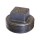 Square Head Plug, Black Steel - 1/2"