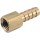 Lead-Free Brass Female Hose Barb - 1/8" x 1/8" FPT