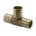 John Frey Lead Free Brass PEX Tee - 1", 10pk