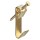 Picture Hanger, Brass - 30 Lb, 8pk