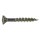 Midwest Fastener Star Drive Wood Screw, Gold - #8 x 1-1/4", 1 lb