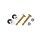 Toilet Bolt Set, E-Z Snap