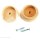 Wood Closet Pole Socket - 1-3/8", 2pk