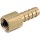 Lead-Free Brass Female Hose Barb - 5/16" x 1/4" FPT