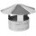 Galvanized Rain Cap, 26 Gauge ~ 4"