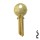 Yale Y1 Brass Key Blank - 5 Pin