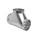 Gray Metal - 6" Galvanized Furnace Pipe Tee