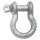 Galvanized Anchor Shackles - 3/8 inch
