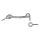 Safety Gate Hook, Zinc - 2-1/2"