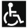 Stencil - Handicap Symbol 