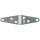 Light Strap Hinges, Zinc ~ 2"