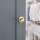 Kwikset Tustin Half Dummy Lever, Polished Brass - Left Hand
