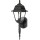 Briton Outdoor Wall Lantern, Black