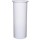 PVC Flanged Tailpiece, White  1-1/2" x 8"