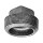 Square Head Plug, Black Steel - 1"