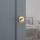 Kwikset Tustin Half Dummy Lever, Polished Brass - Right Hand