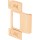 Adjustable Door Strike, Brass Plated - 2-Piece