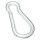 National Interlocking Spring Snap, Zinc Plated - 3/8"