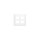 Duplex Receptacle Wall Plate - Double, White