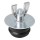 Galvanized Steel Test Plug - 1-1/2"