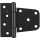 Heavy Duty Gate Hinge, Black ~ 3 1/2"