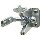 Automatic Gate Latch,  Zinc Plated ~ Visual Pack 22