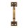 Bar Type Sash Lift, Antique Brass - 4"