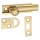Flush Surface Bolt, Solid Brass - 2"