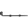 Adjustable Throw Cane Bolt, Black - 5/8" x 18"