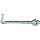 Zinc Bolt Hook ~  5/8" x 12"