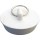 Larsen Hollow Rubber Sink Stopper, White - 1-1/2" to 1-5/8"