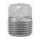 Square Head Plug, Black Steel - 2"