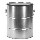 Empty Paint Can with Lid, Lined - 1 Gal