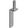 Gate Pintle, Zinc ~ for Use with #294 hinge straps 5/8"