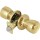 Elite Security Privacy Tulip Lockset, Polished Brass