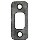 Strikeplate, Deadbolt - Round Corner