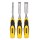 Stanley 3-Piece Bi-Material Wood Chisel Set
