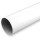 Steel Closet Pole,  White Finish ~ 48"
