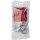 2-Hole Plastic Strap, Gray - 3/4"